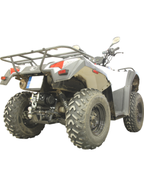 Tylna płyta montażowa wyciągarki Iron Baltic Kymco MXU 700 (-2019)