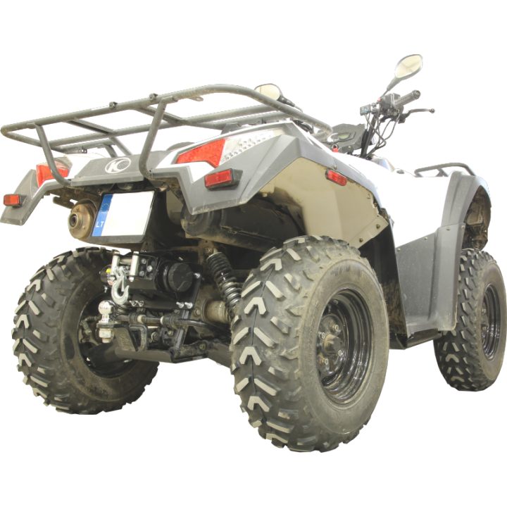 Tylna płyta montażowa wyciągarki Iron Baltic Kymco MXU 700 (-2019) - ujęcie 4