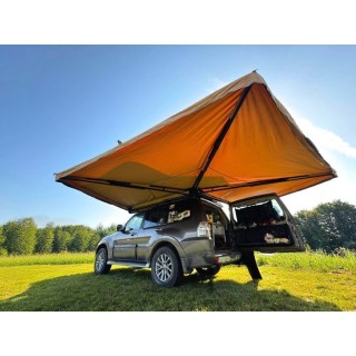 Markiza samochodowa 270 stopni x 2,5m batwing samonośna od strony pasażera Kangaroowinch