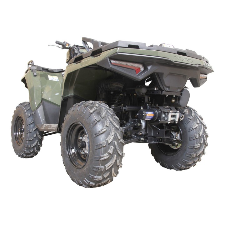 Tylna płyta montażowa wyciągarki Iron Baltic Polaris Sportsman 400 (2011+) - ujęcie 3