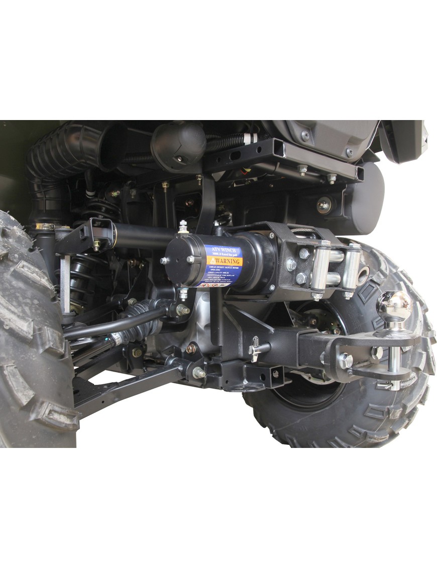Tylna płyta montażowa wyciągarki Iron Baltic Polaris Sportsman 400 (2011+)