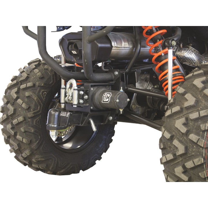 Tylna płyta montażowa wyciągarki Iron Baltic Polaris Scrambler XP 1000 S - ujęcie 5