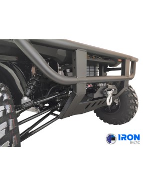 Przednia płyta montażowa wyciągarki Iron Baltic Kawasaki Mule PRO-DX