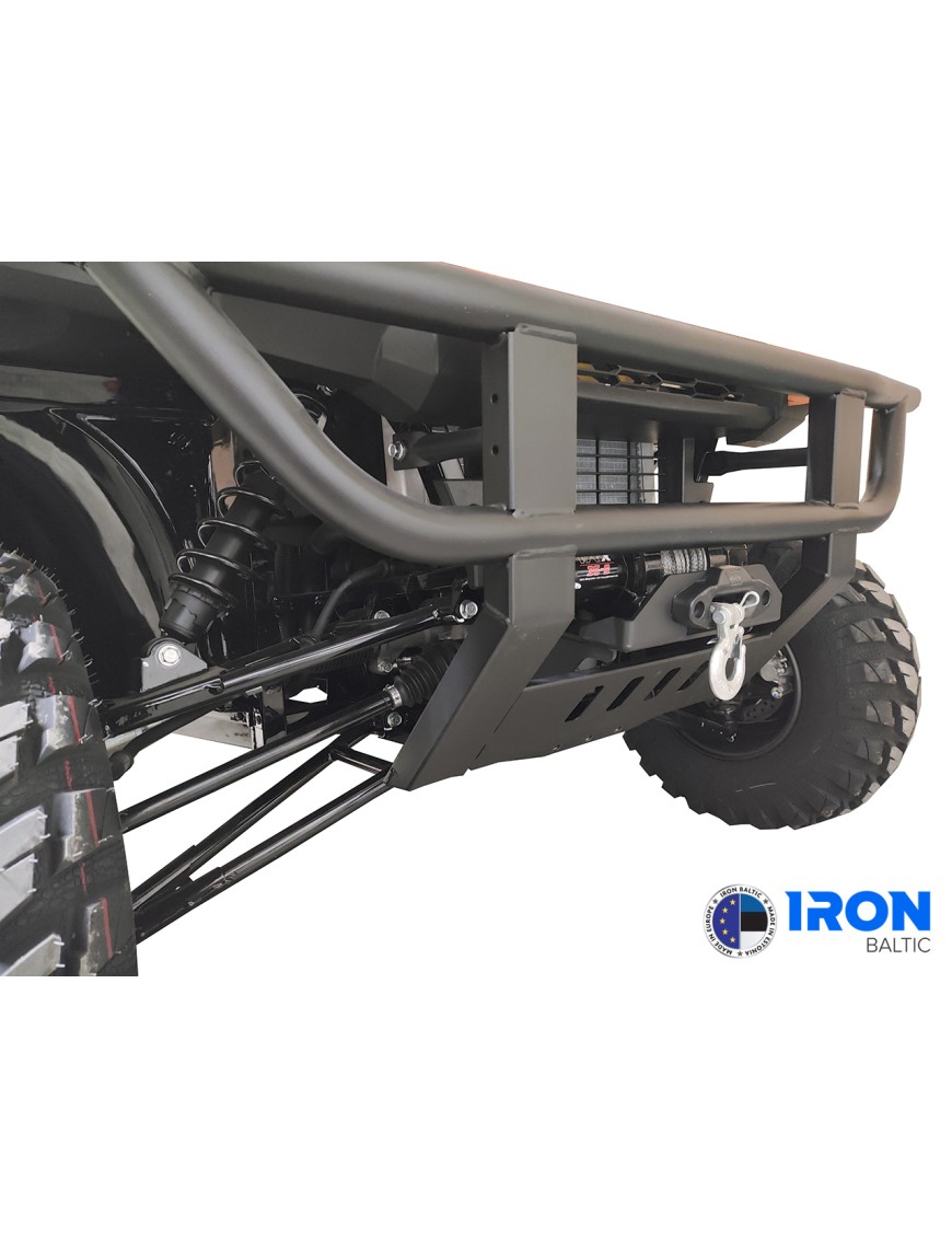Przednia płyta montażowa wyciągarki Iron Baltic Kawasaki Mule PRO-DX