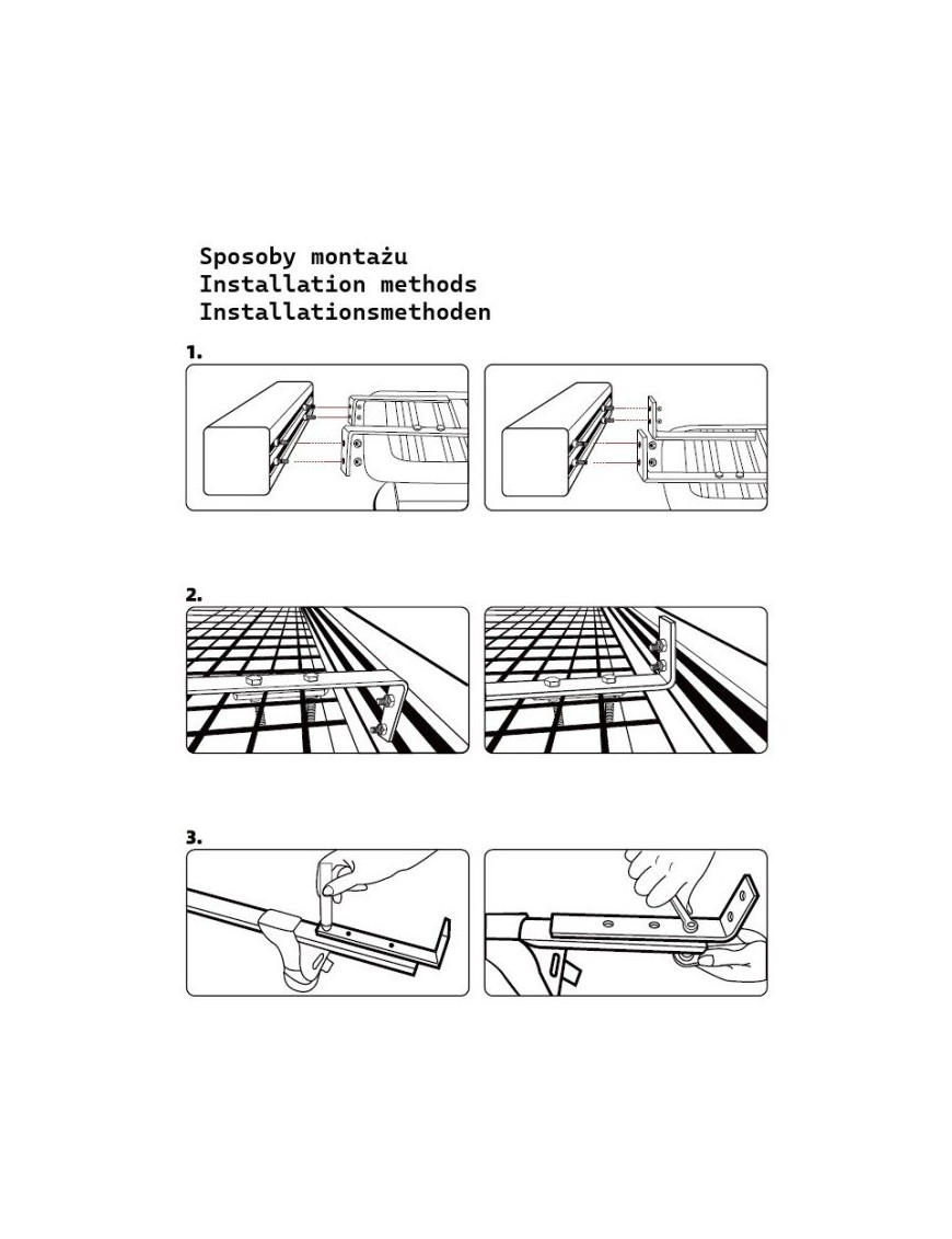 Markiza samochodowa 2x3 m z kasetą PVC – poliester Ripstop, do samochodów terenowych i kamperów
