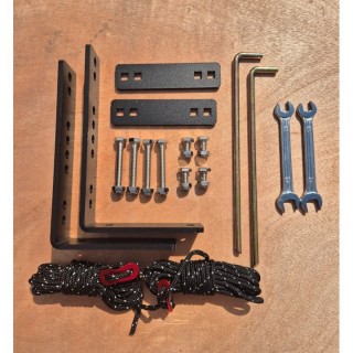Markiza samochodowa 2x3m z kasetą aluminiową Kangaroowinch - ujęcie 2