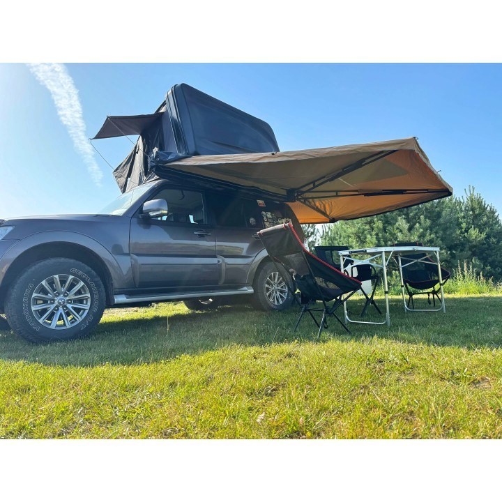 Markiza samochodowa 270 stopni x 2m batwing samonośna od strony kierowcy Kangaroowinch - ujęcie 6