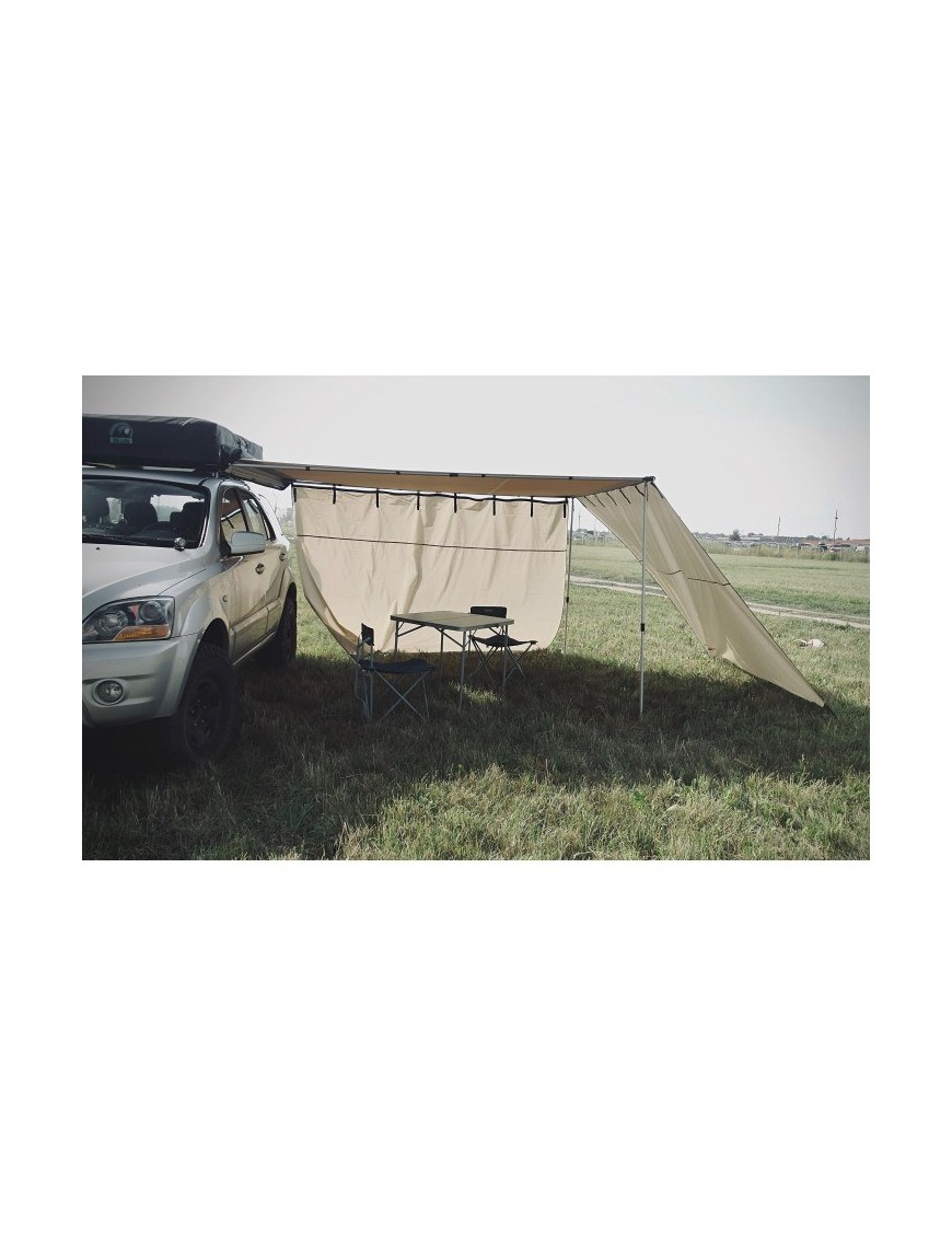 Ściana przednia / boczna 2,5 x 2,9 m do markizy samochodowej zadaszenia