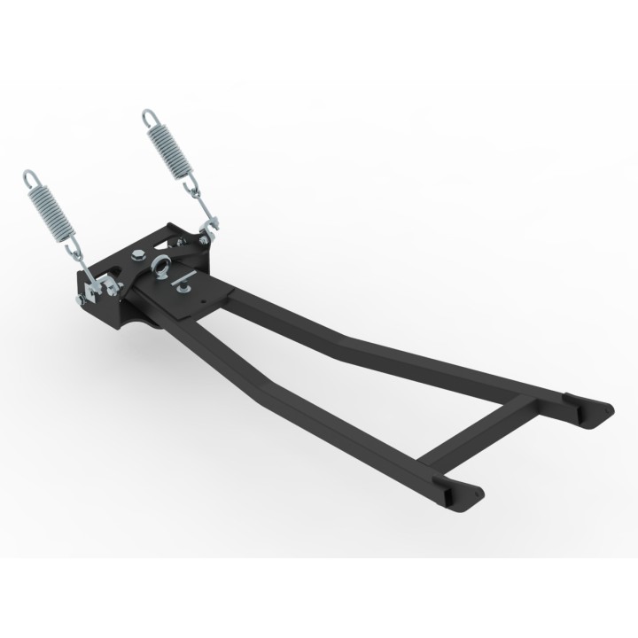 Rama pchająca pługa Mid-mount Iron Baltic
