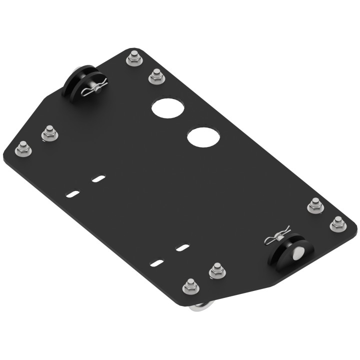 Adapter pługa Mid-mount Iron Baltic Kawasaki KVF 650 Rigid