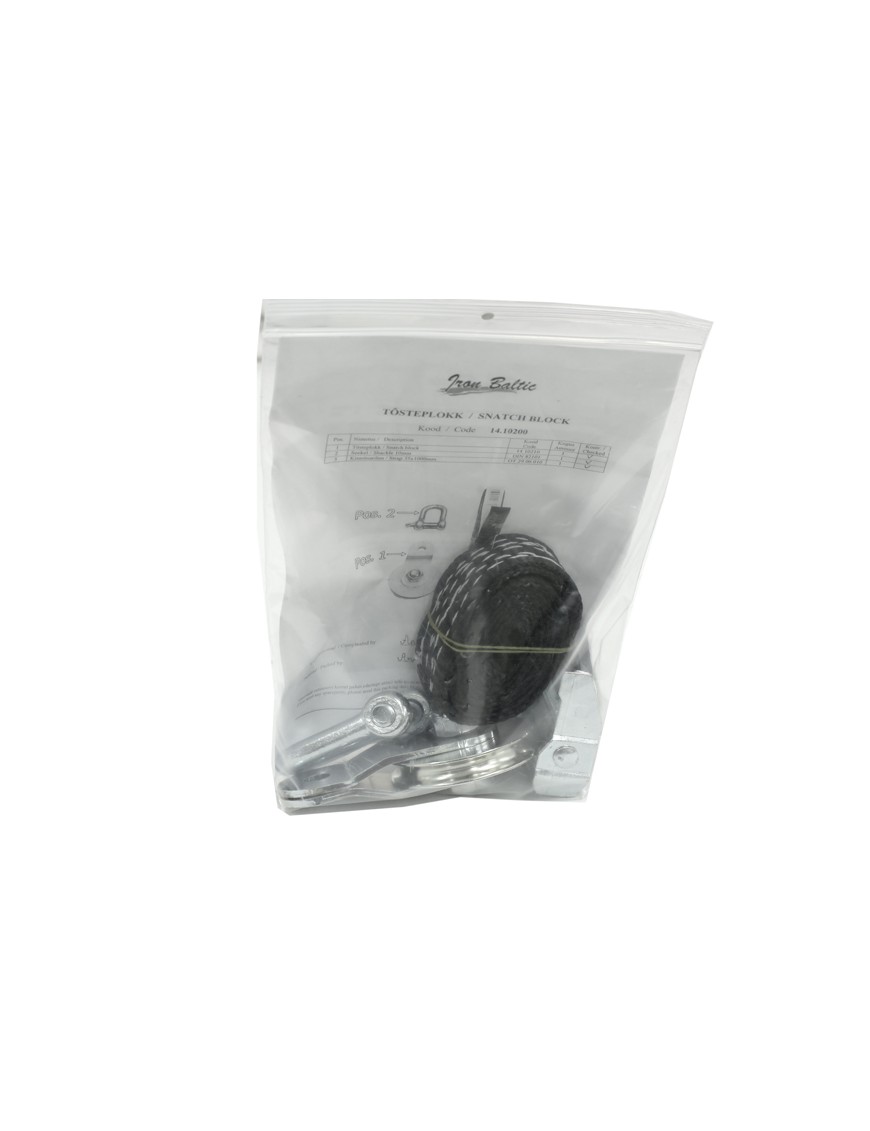 Bloczek (snatch block) Iron Baltic