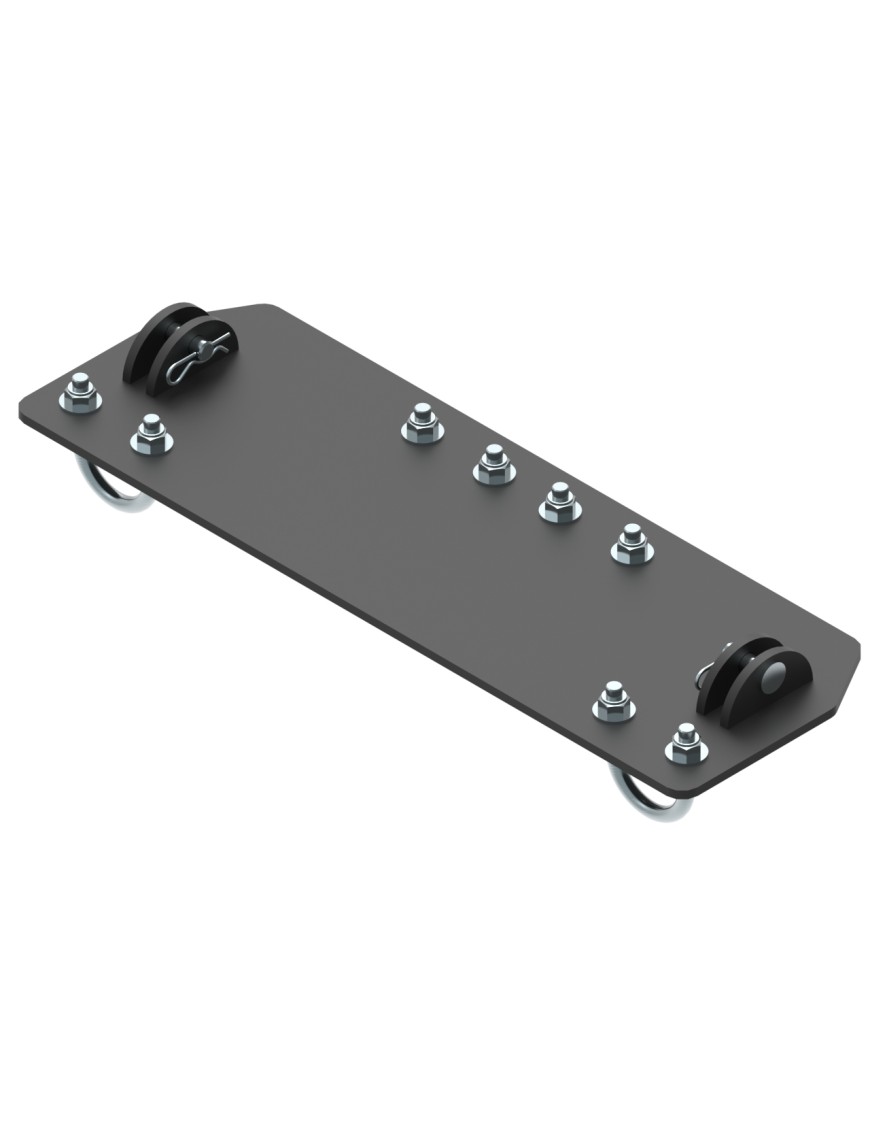 Adapter pługa Mid-mount Iron Baltic Kymco MXU 700 (-2019)