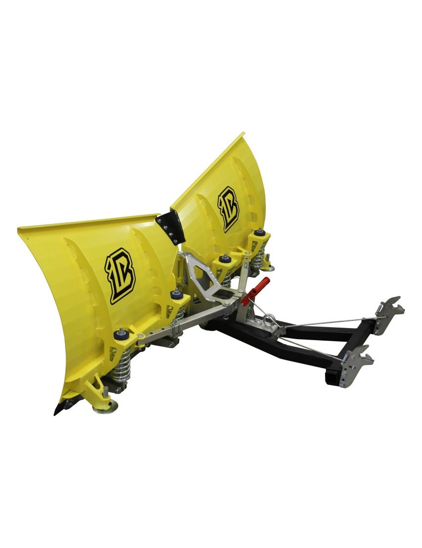 Pług V-Plow 1500 G2 Front-mount, zestaw 34.3400+34.3500 Iron Baltic