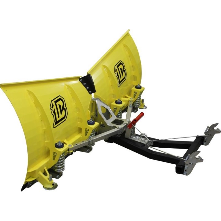 Pług V-Plow 1500 G2 Front-mount, zestaw 34.3400+34.3500 Iron Baltic