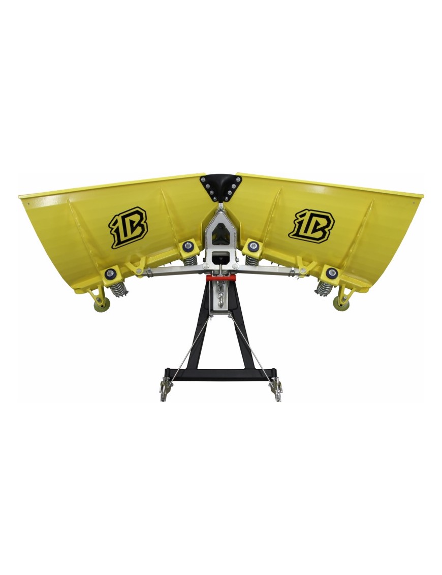 Pług V-Plow 1500 G2 Front-mount, zestaw 34.3400+34.3500 Iron Baltic