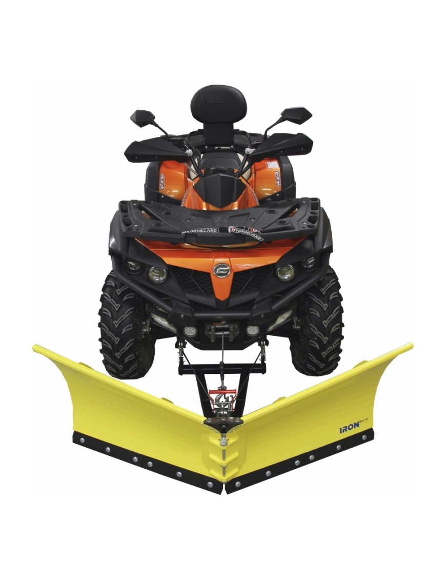 Pług V-Plow 1500 G2 Front-mount, zestaw 34.3400+34.3500 Iron Baltic