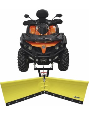 Pług V-Plow 1500 G2 Front-mount, zestaw 34.3400+34.3500 Iron Baltic
