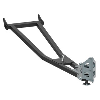 Rama pchająca Mid-mount przedłużona do V-Plow G2 1500 / 1800 mm Iron Baltic - ujęcie 2