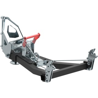 Rama pchająca Front-mount na szybkozłącze V-Plow G2 1500 Iron Baltic - ujęcie 2