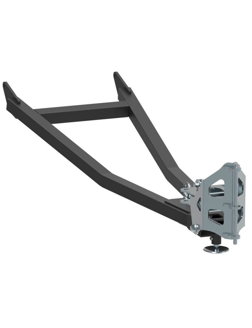 Rama pchająca Mid-mount do lemieszy V-Plow G2 1500 / 1800 mm Iron Baltic