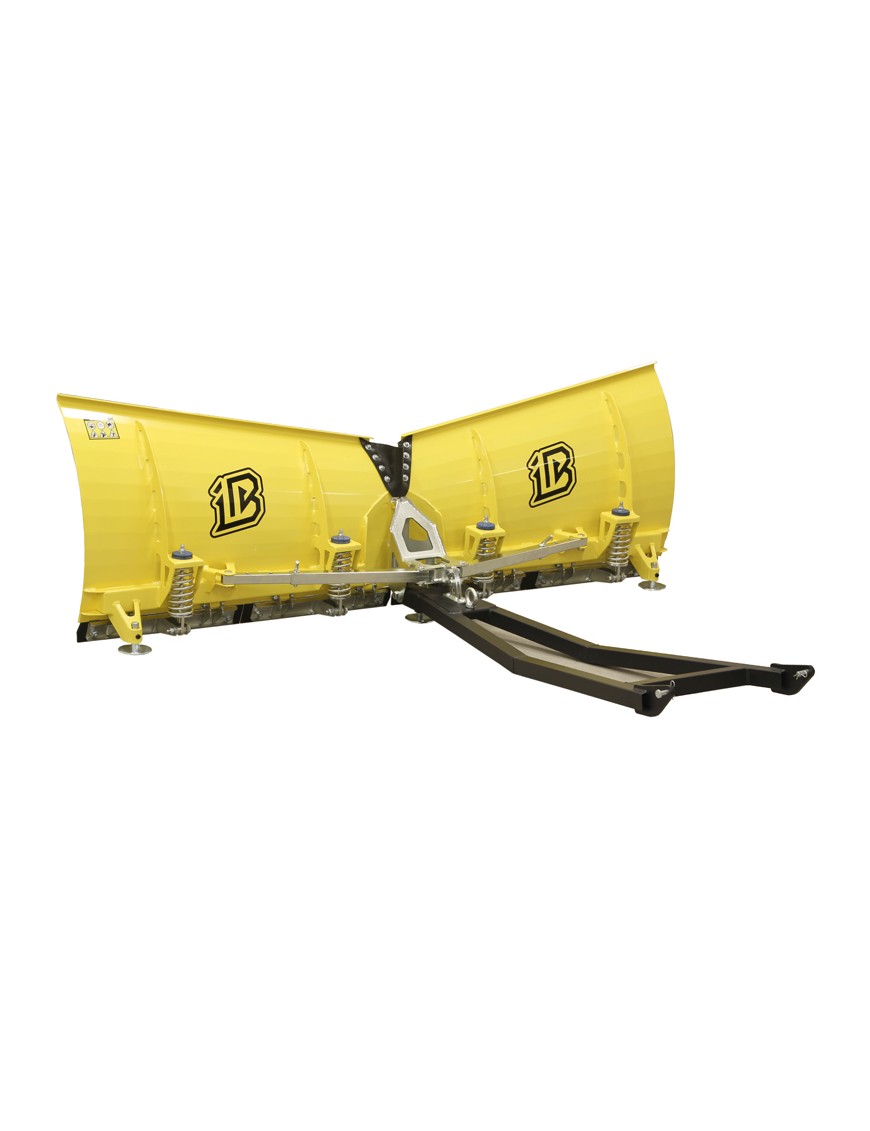 Pług V-Plow 1500 G2 Mid-mount, zestaw 34.2200+34.3500 Iron Baltic