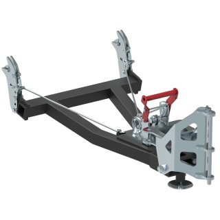 Rama pchająca Front-mount wąska na szybkozłącze V-Plow G2 1500 Iron Baltic - ujęcie 2