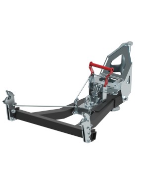 Rama pchająca Front-mount wąska na szybkozłącze V-Plow G2 1500 Iron Baltic