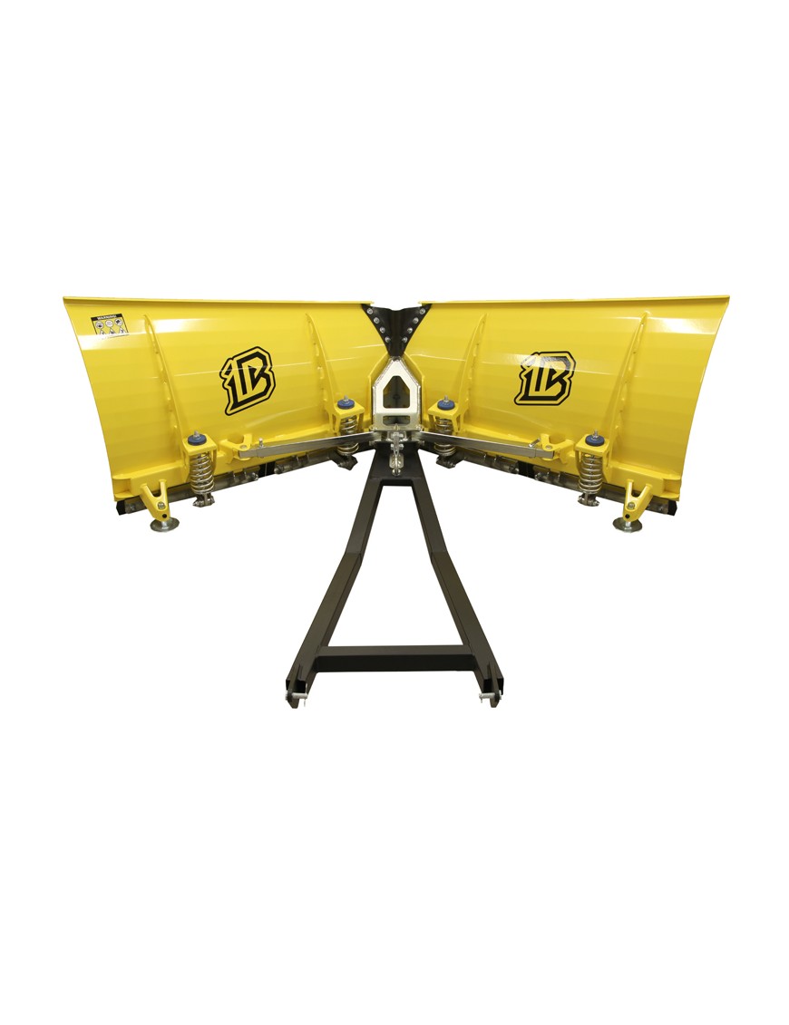 Pług V-Plow 1500 G2 Mid-mount, zestaw 34.2200+34.3500 Iron Baltic