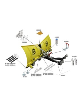 Lemiesze V-Plow G2 1800 Iron Baltic