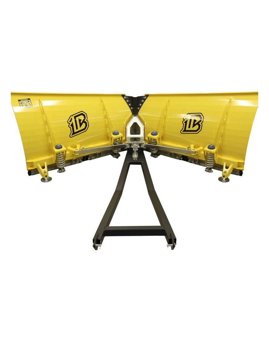 Pług V-Plow 1800 G2 Mid-mount, zestaw 34.2200+34.3800 Iron Baltic