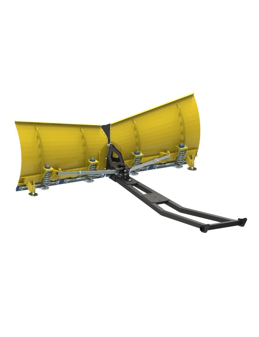 Pług V-Plow 1800 G2 do pojazdów na gąsienicach, 34.2900+34.3800 Iron Baltic