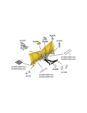Łącznik boków V-Plow G2 1500/1800 Iron Baltic
