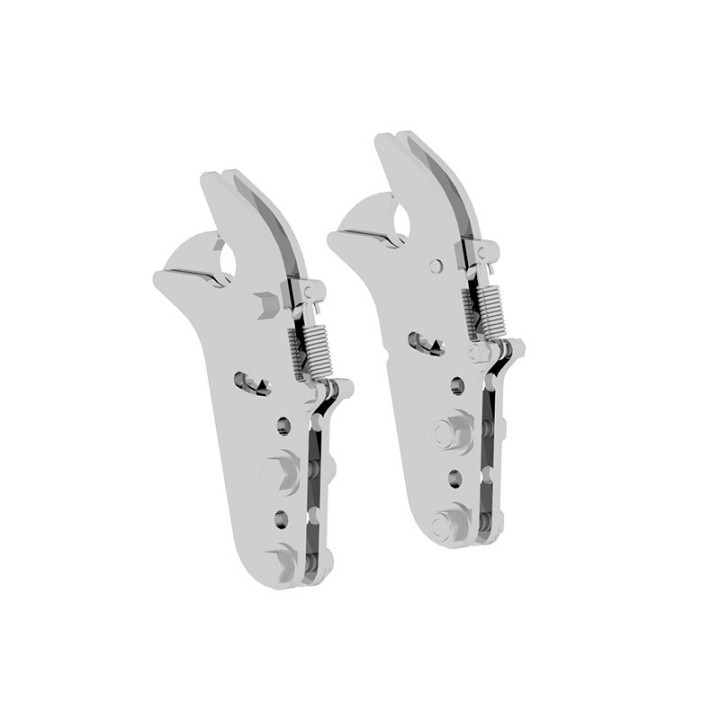 Zatrzaski systemu Front-mount, para Iron Baltic