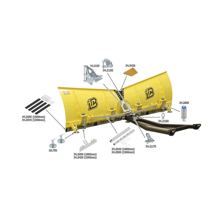 Łącznik boków V-Plow G2 1500/1800 Iron Baltic - ujęcie 5