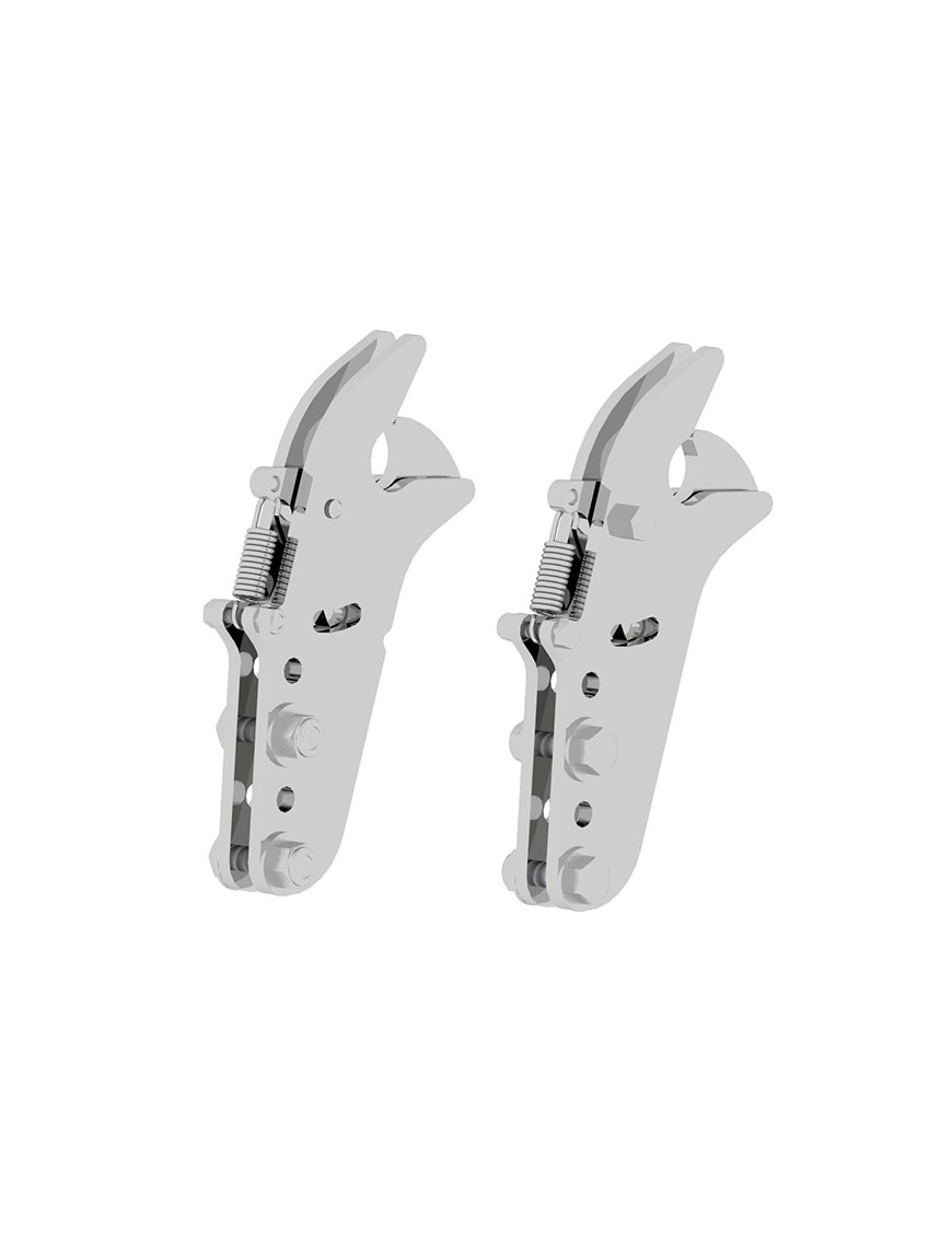 Zatrzaski systemu Front-mount, para Iron Baltic