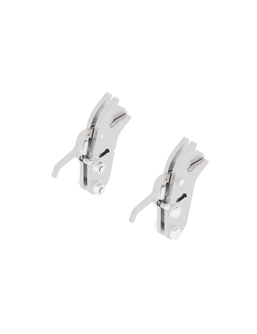 Zatrzaski systemu Front-mount do UTV, para Iron Baltic