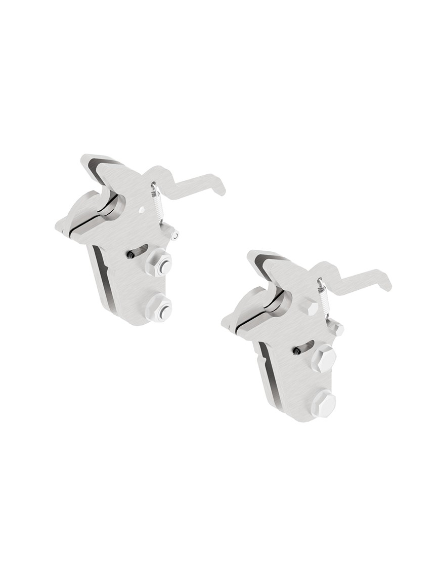 Zatrzaski systemu Front-mount do UTV, para Iron Baltic