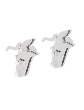 Zatrzaski systemu Front-mount do UTV, para Iron Baltic