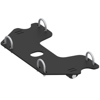 Adapter pługa Mid-mount Iron Baltic Yamaha Grizzly 700 (2014-2015)