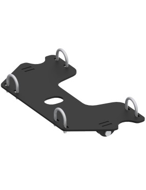 Adapter pługa Mid-mount Iron Baltic Yamaha Grizzly 700 (2014-2015)
