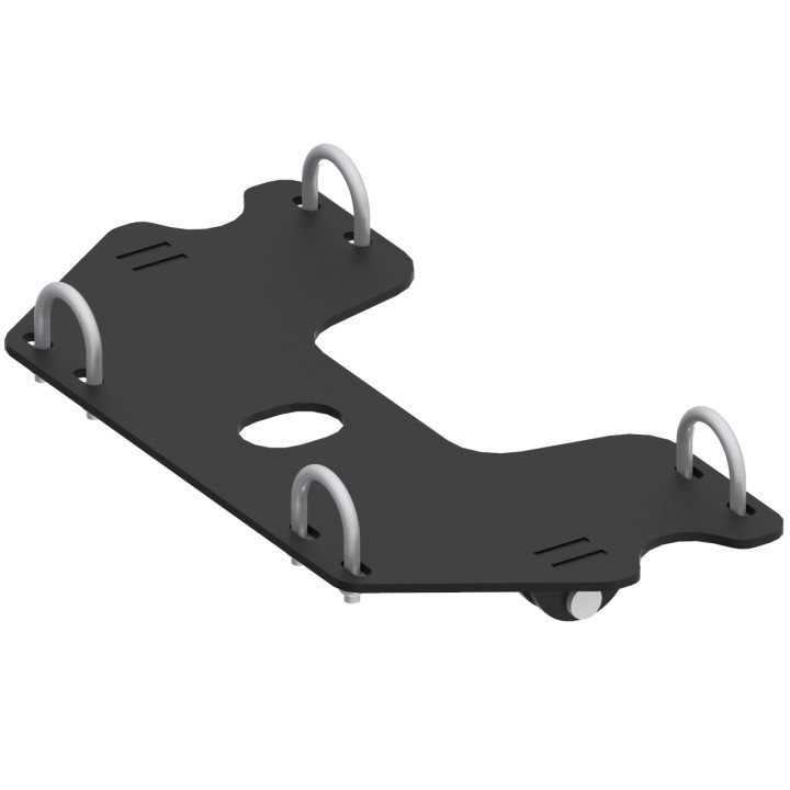 Adapter pługa Mid-mount Iron Baltic Yamaha Grizzly 700 (2014-2015)
