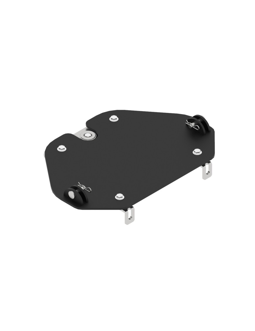 Adapter pługa Mid-mount Iron Baltic Polaris RZR PRO XP