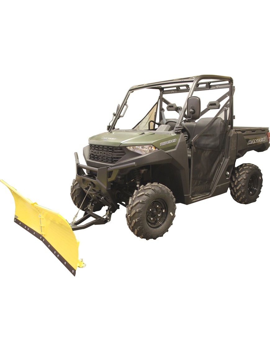 Pług V-Plow 1800 G2 Front-mount do UTV, zestaw 34.4000+34.3800 Iron Baltic