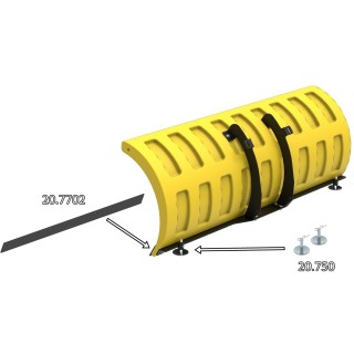 Listwa stalowa lemiesza 1520 mm / 60″ Iron Baltic - ujęcie 2