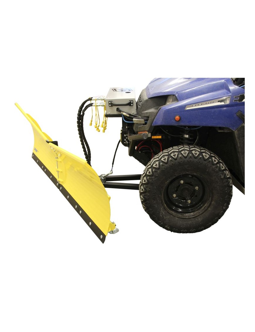 Pług V-Plow 1800 G2 Front-mount do UTV, hydrauliczny skręt Iron Baltic