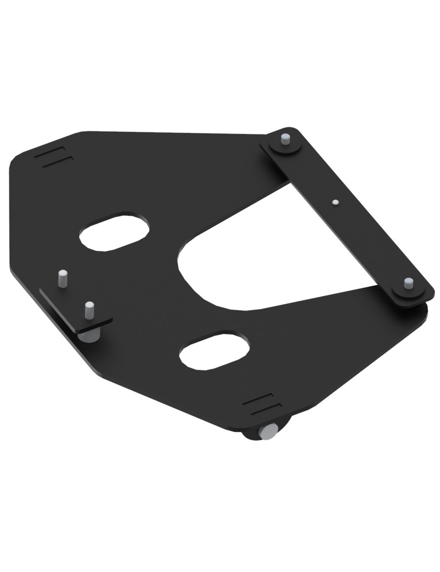 Adapter pługa Mid-mount Iron Baltic Polaris Scrambler XP 1000 S