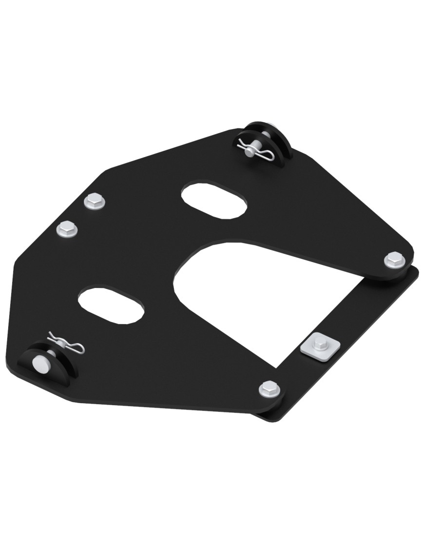 Adapter pługa Mid-mount Iron Baltic Polaris Scrambler XP 1000 S