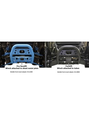 Adapter Front-mount Iron Baltic Segway Snarler AT6 L