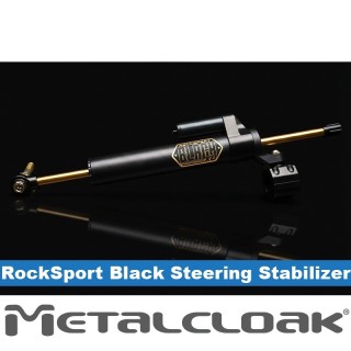 Amortyzator skrętu Rocksport BLACK XD regulowany, drążek 1,75″ | Wrangler JK JL JT METALCLOAK - ujęcie 2
