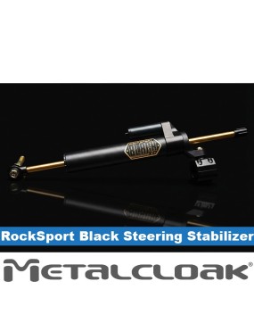 Amortyzator skrętu Rocksport BLACK XD regulowany, drążek 1,75″ | Wrangler JK JL JT